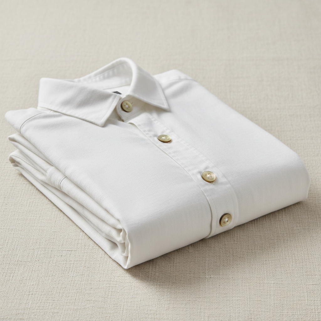 Chemise blanche en lin T M