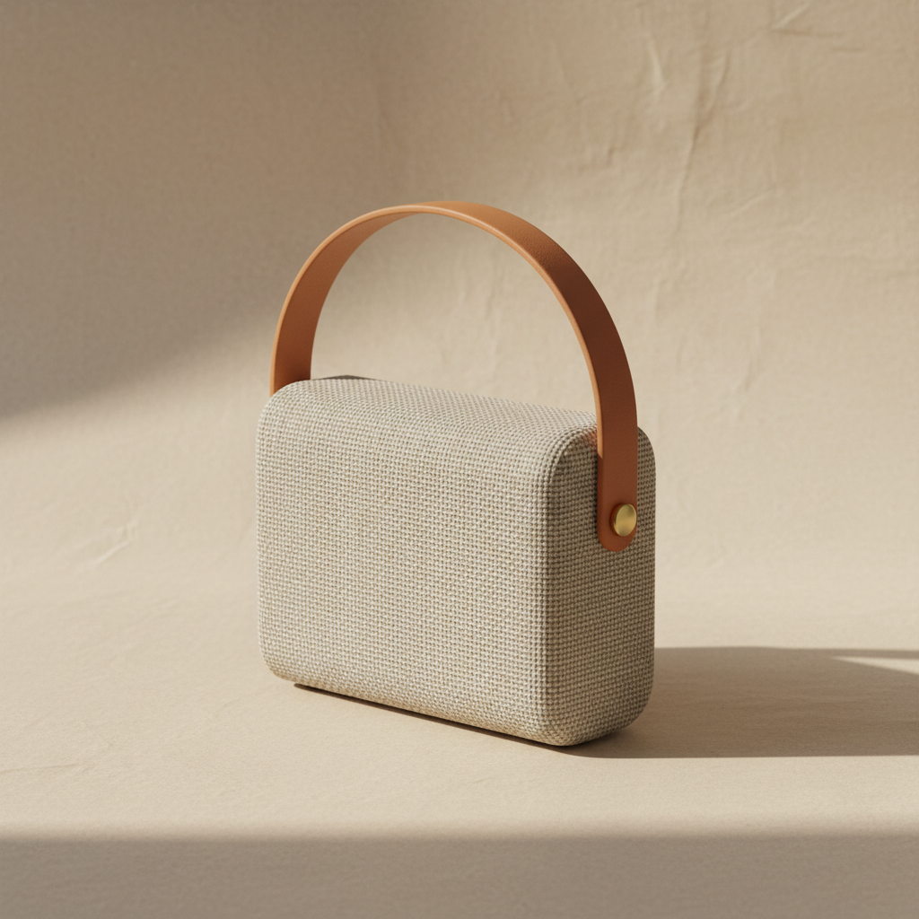 Enceinte portable habillage toile