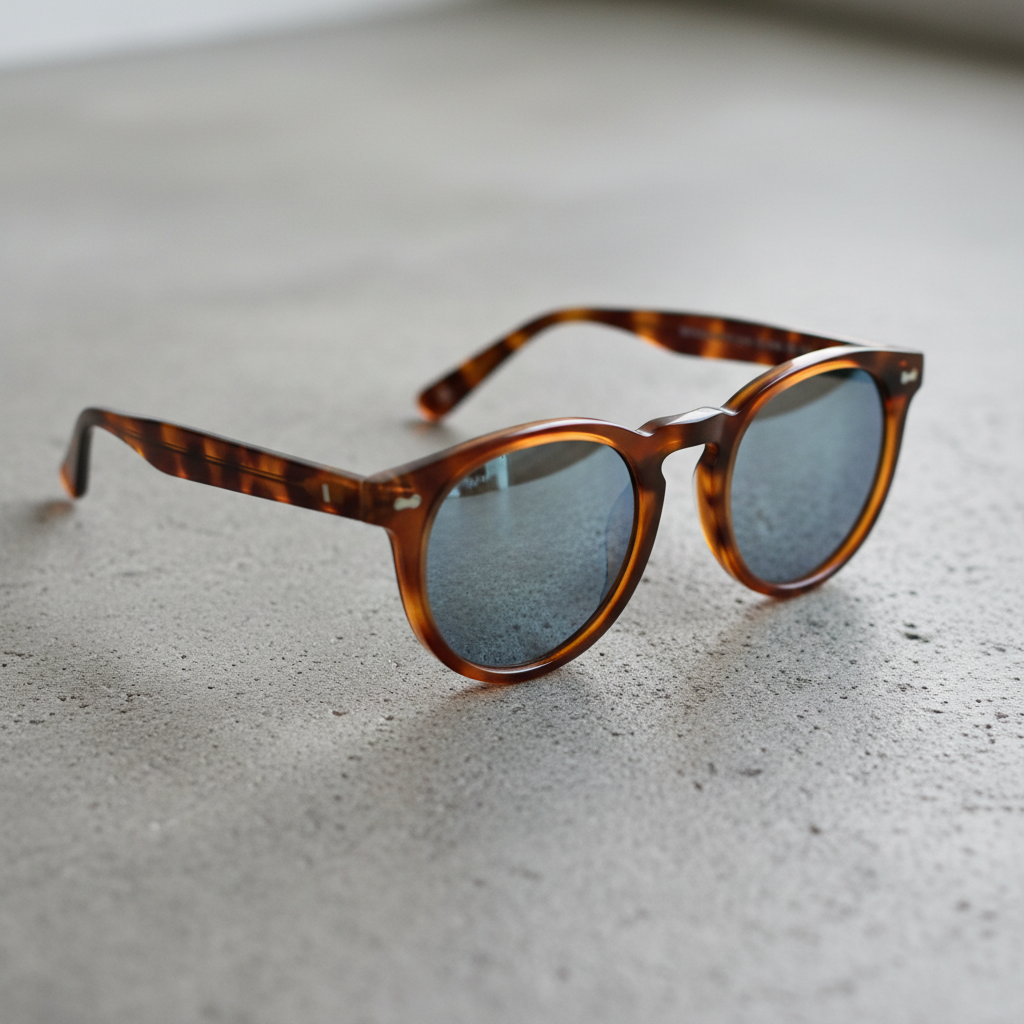 Lunettes soleil rondes